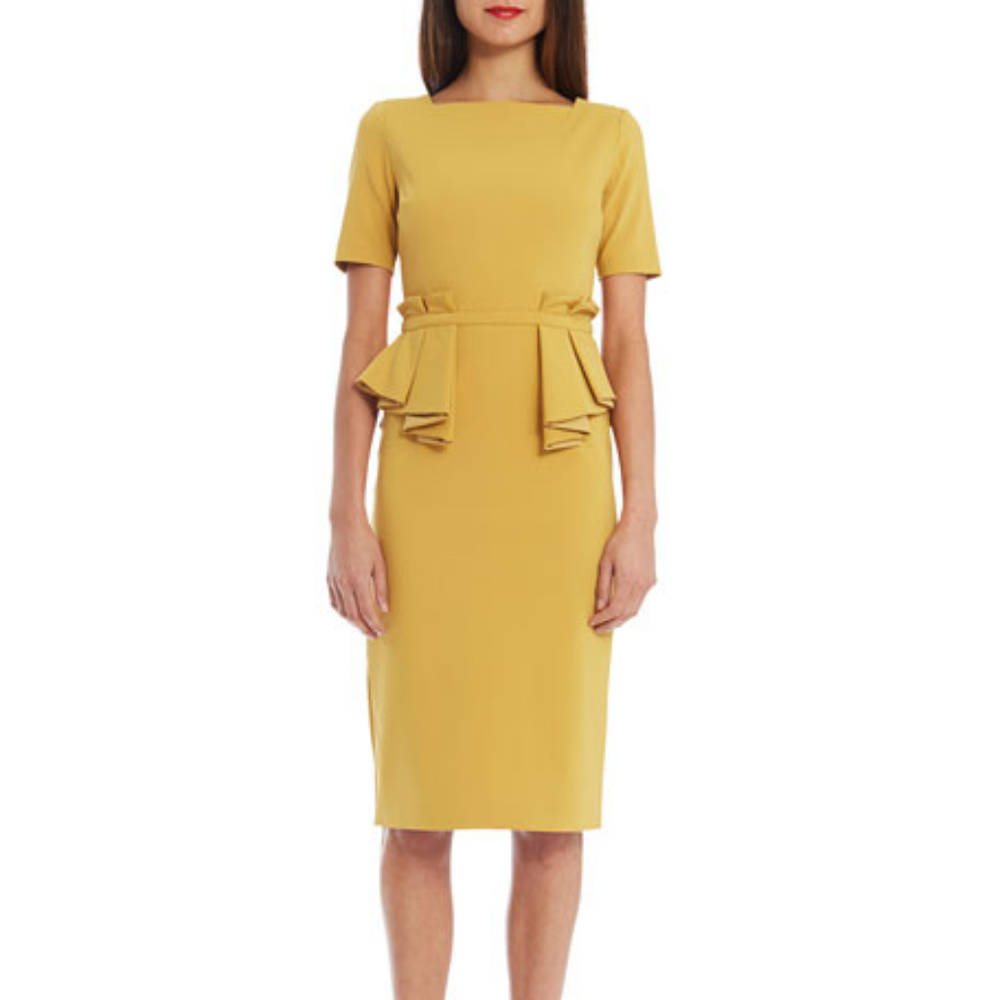 Raoul Sloane Peplum Dress